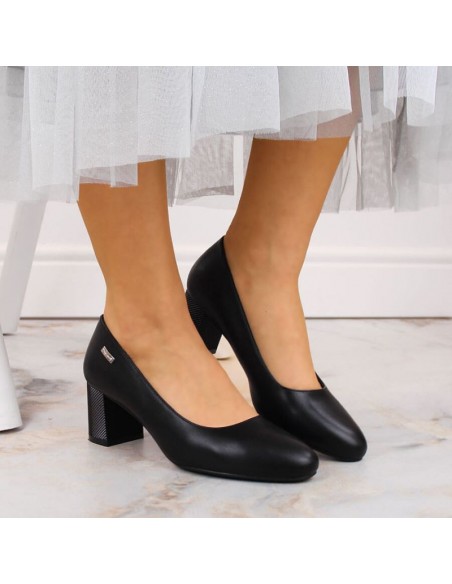 Pumps on a decorative post Sergio Leone W SK314A black