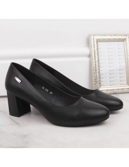 Pumps on a decorative post Sergio Leone W SK314A black