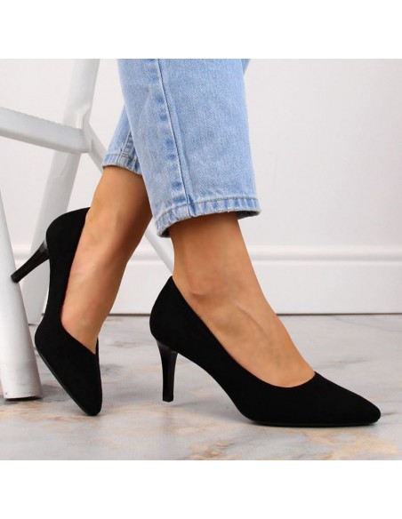 Sergio Leone W SK414C black high heels