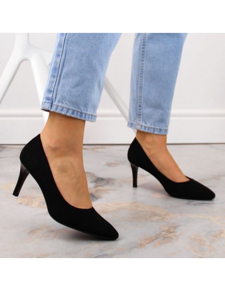 Sergio Leone W SK414C black high heels