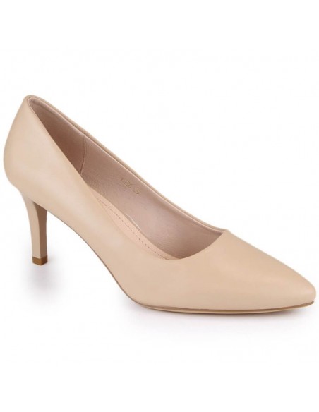 Sergio Leone W SK414E coffee high heels