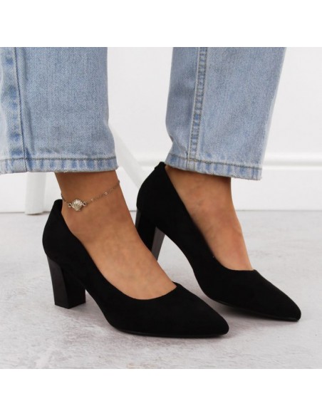 Sergio Leone W PB403 SK429B Pumps on the block heel