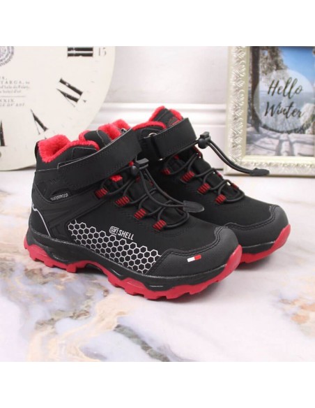 American Club JrAM904B waterproof Velcro snow boots