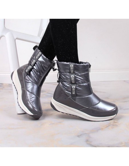 Metallic insulated snow boots Big Star W INT1785A