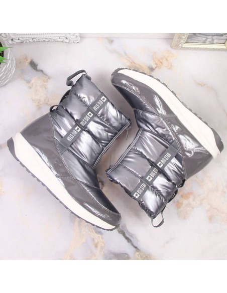 Metallic insulated snow boots Big Star W INT1785A