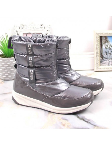 Metallic insulated snow boots Big Star W INT1785A