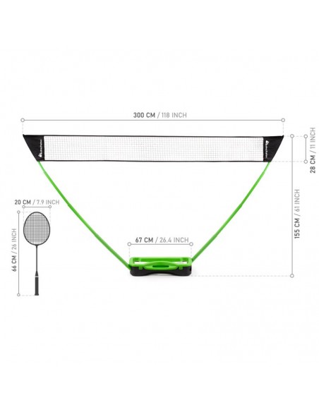 Meteor Serve 20078 badminton set