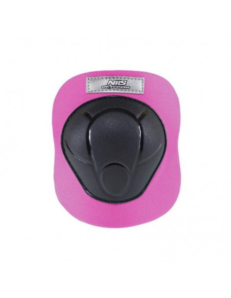 Protectors set Nils Extreme black and pink H210 size S