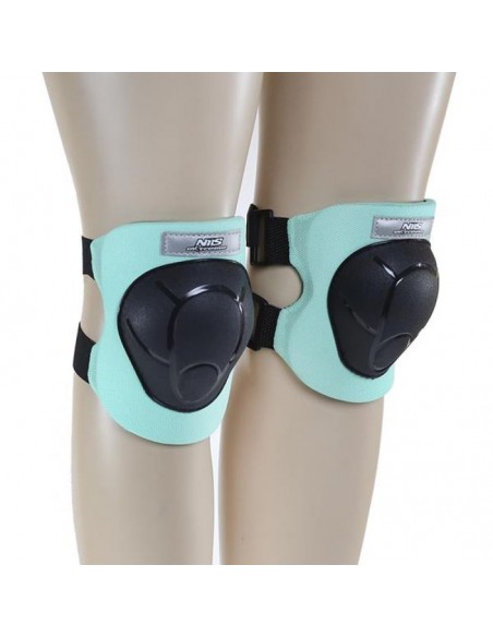 Protectors set Nils Extreme black and mint H210 size XS