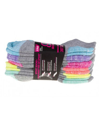 Skechers 6pk Girls Full Terry No Show...