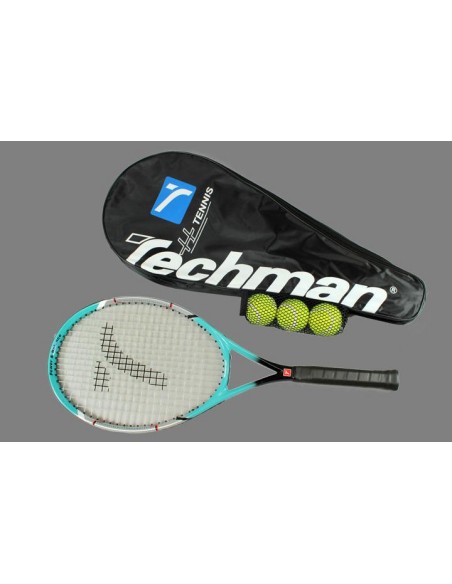 Techman 8003 tennis racket 3 T8003 balls