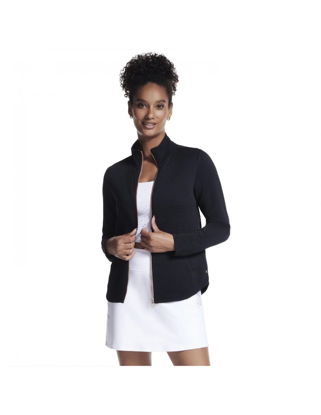 Skechers The Hoodless Hoodie GoWalk Shine Jacket JA78WSPR