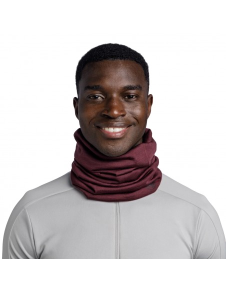 Buff Merino Lightweight Solid Tube Scarf 1130106531000
