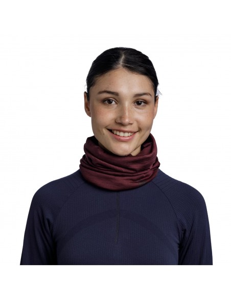 Buff Merino Lightweight Solid Tube Scarf 1130106531000