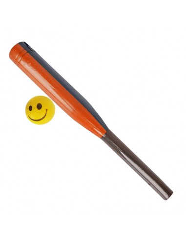 Foam baseball bat with ball