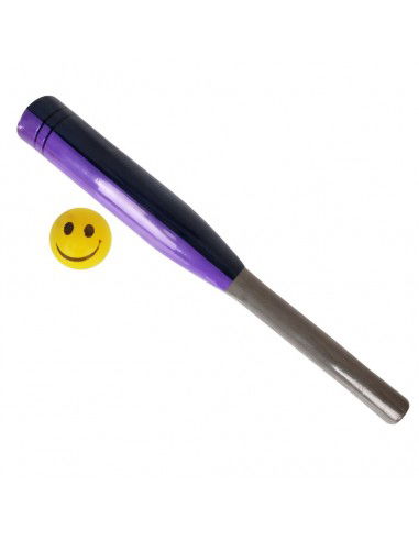 Foam baseball bat with ball