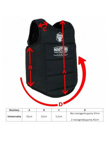 Masters Jr 08568K torso protectors