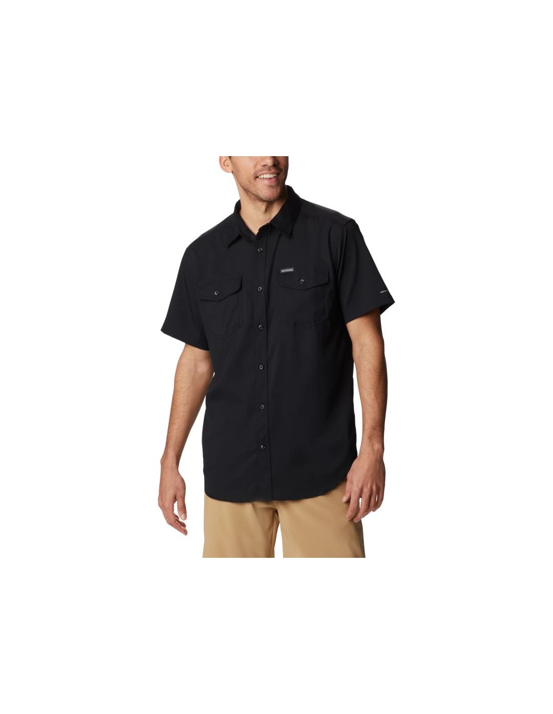 Men's T-Shirts Columbia Black