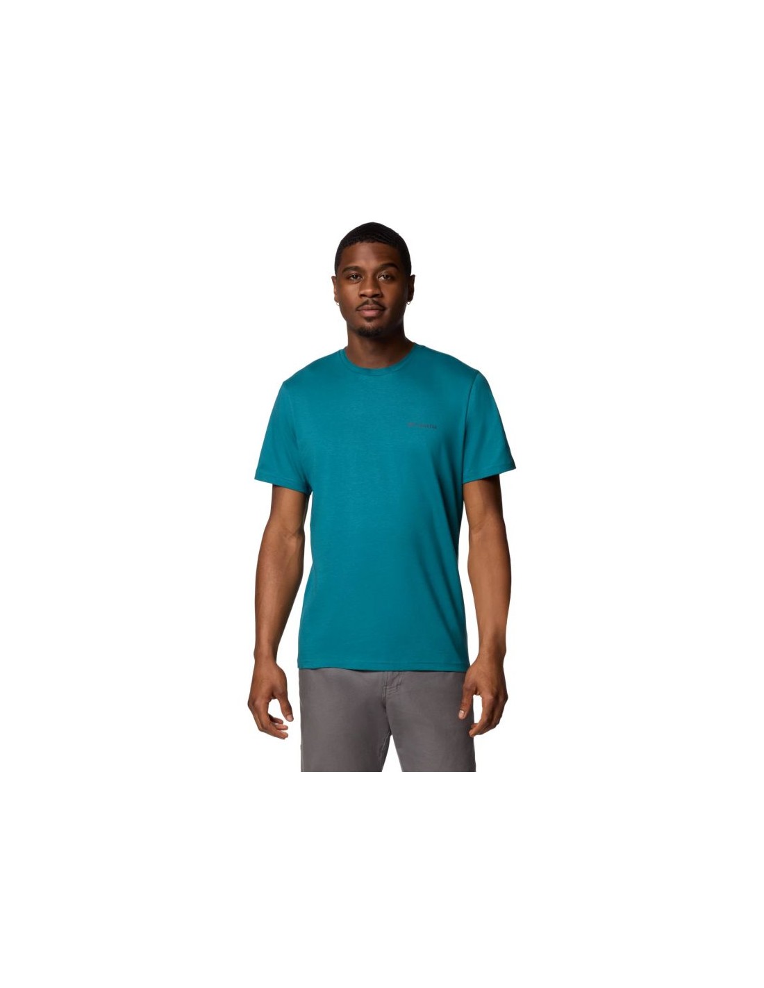 Men's T-Shirts Columbia Green