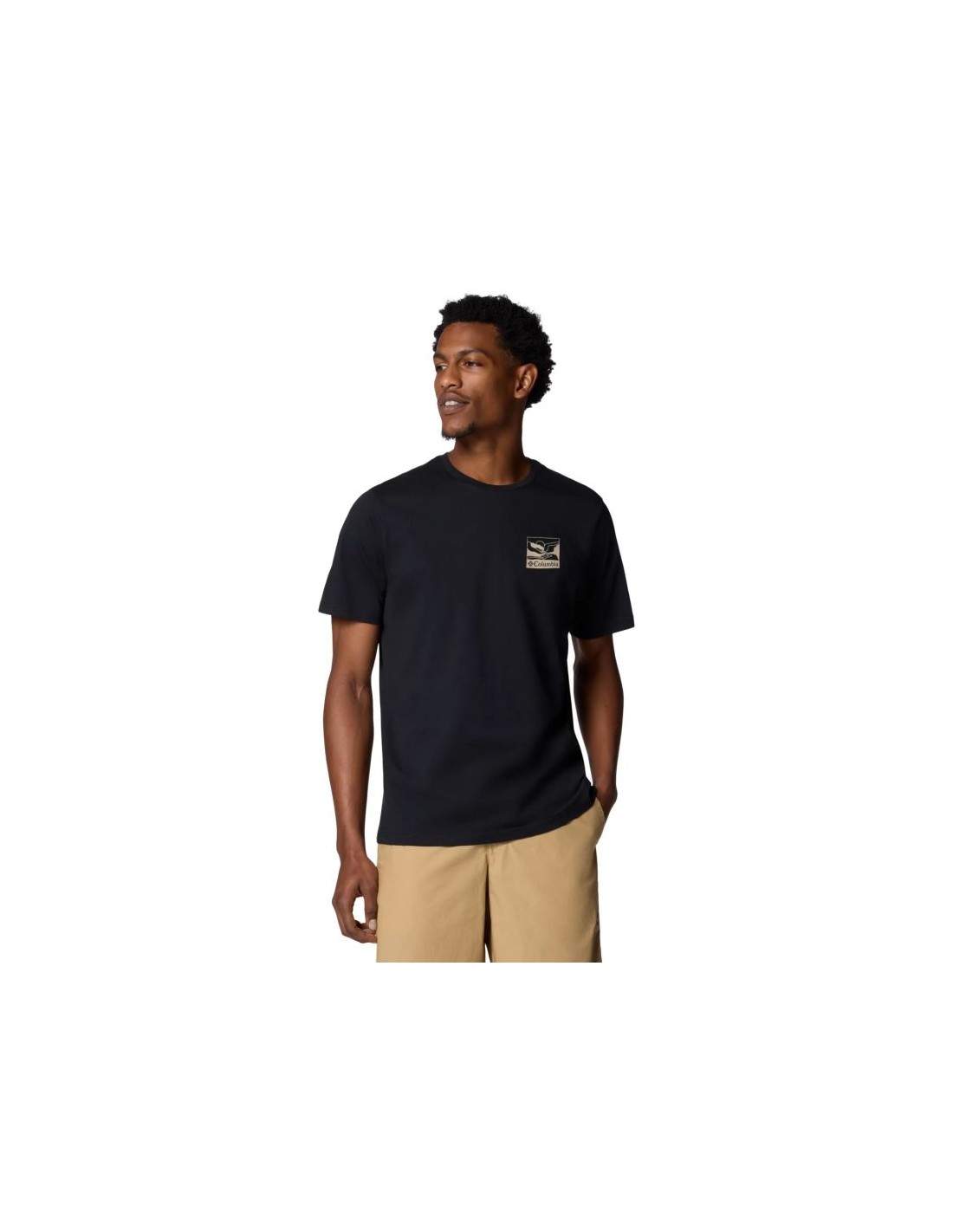Men's T-Shirts Columbia Black