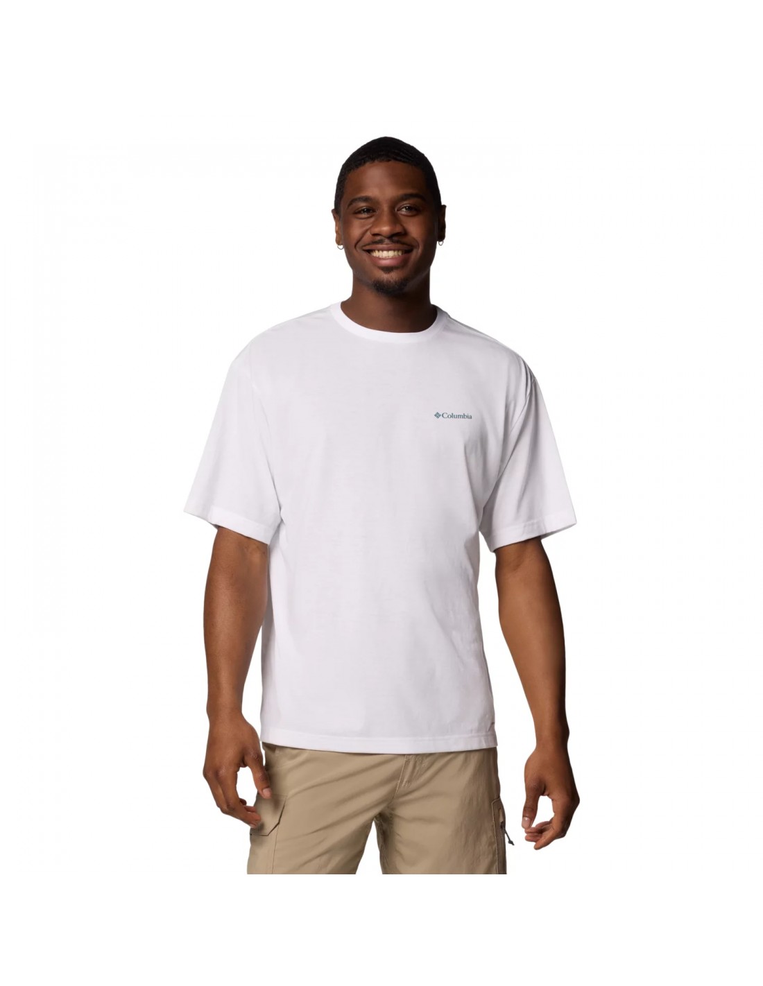 Men's T-Shirts Columbia White