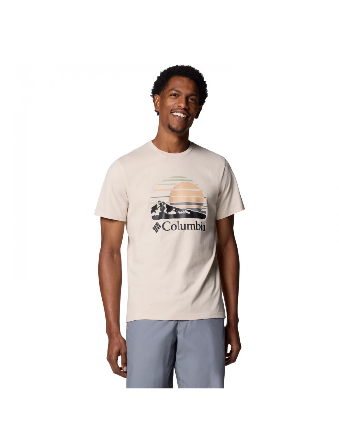 Men's T-Shirts Columbia Beige