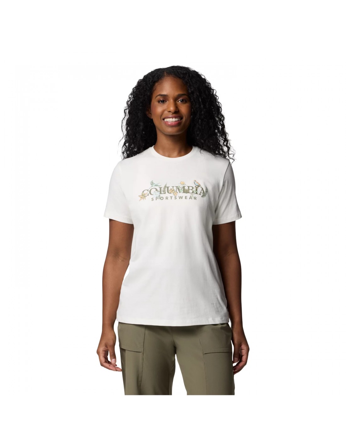 Women's T-Shirts Columbia Beige