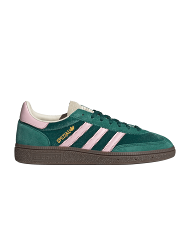 adidas Handball Spezial Green Pink Velvet Women's JI2648 MBS