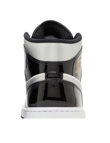 Jordan 1 Mid SE Patent Black White...