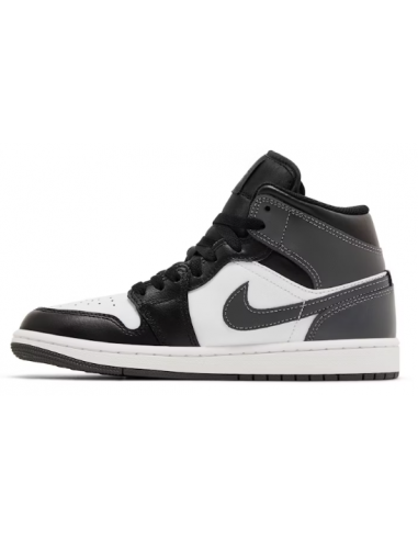 Jordan 1 Mid Black White Iron Grey...