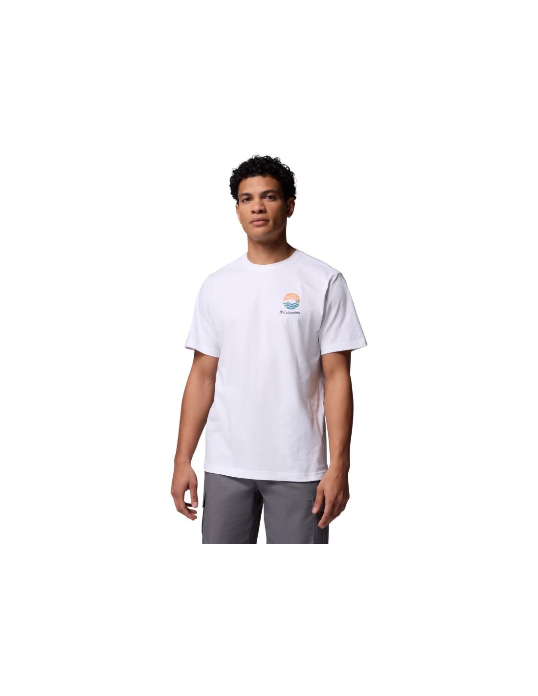 Men's T-Shirts Columbia White