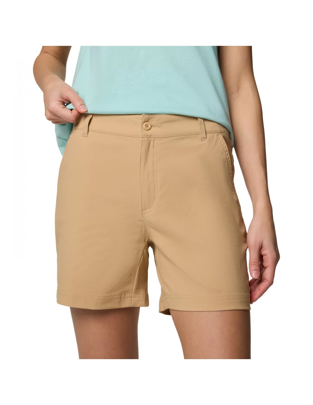 Women's Sports Shorts Columbia Beige