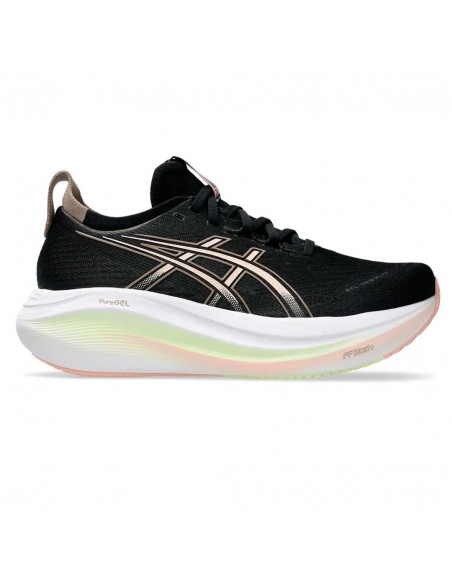 ASICS GelNimbus 27 1012B753003 Γυναικεία Αθλητικά Παπούτσια Μαύρα