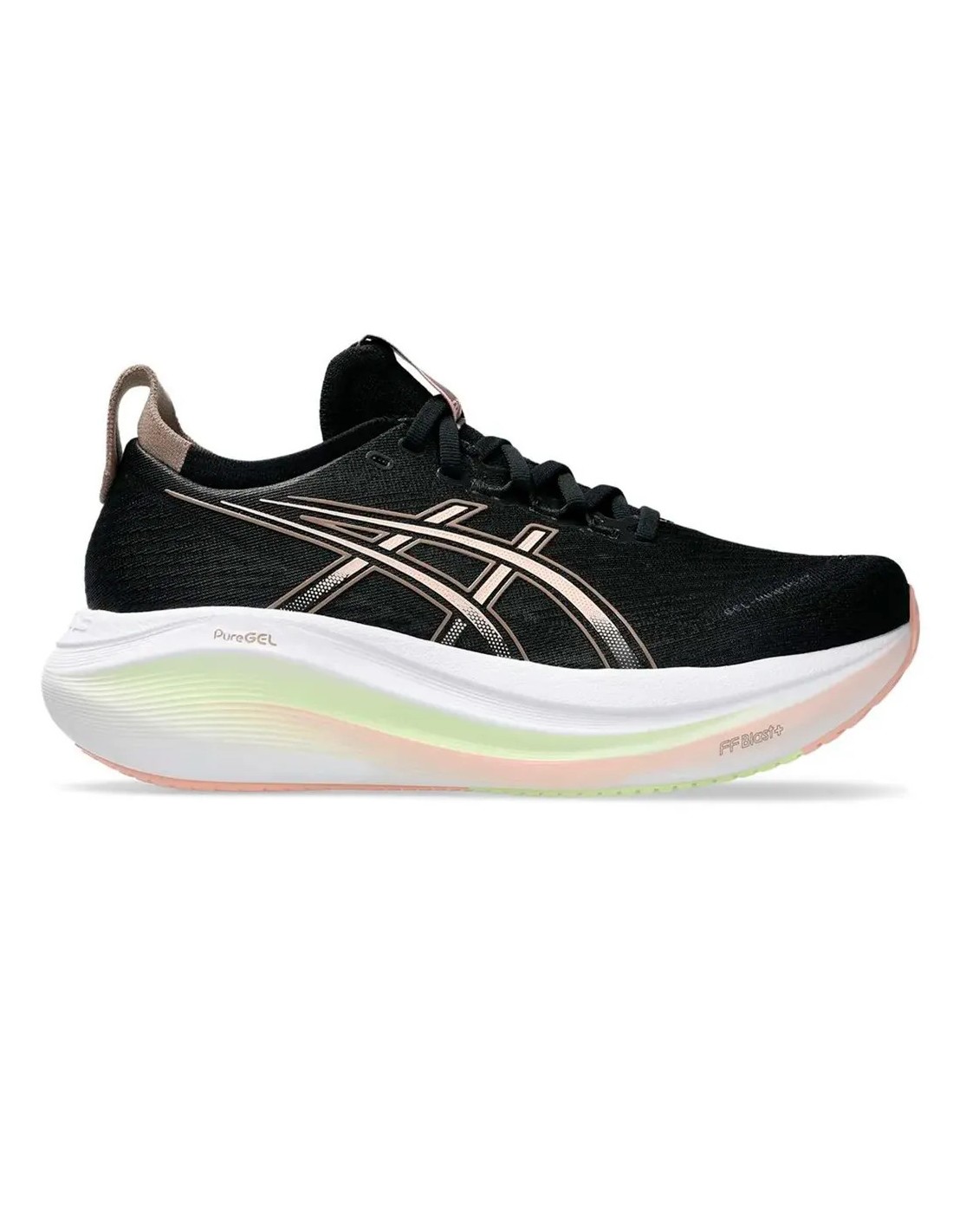 ASICS GelNimbus 27 1012B753003 Γυναικεία Αθλητικά Παπούτσια Μαύρα
