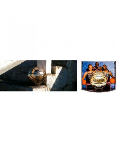 Collectible Molten Gold basketball...