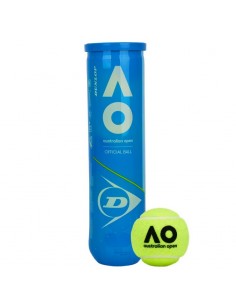 Dunlop Australian Open Tennis Ball 4 pcs AUO1