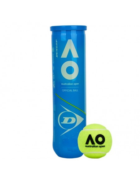 Dunlop Australian Open Tennis Ball 4 pcs AUO1