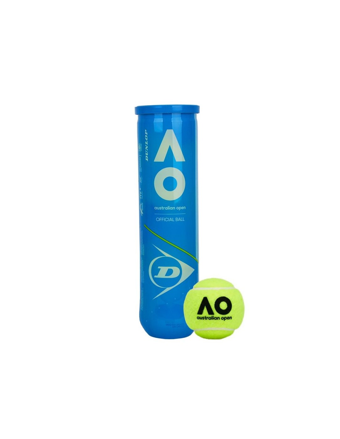 Dunlop Australian Open Tennis Ball 4 pcs AUO1