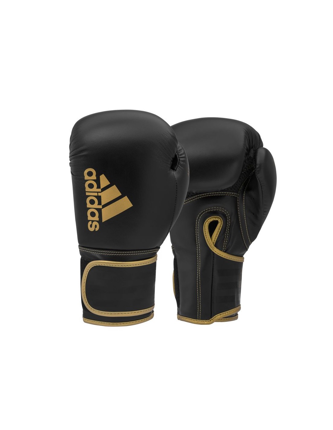 adidas HYBRID 80 ADIH80 boxing gloves black gold
