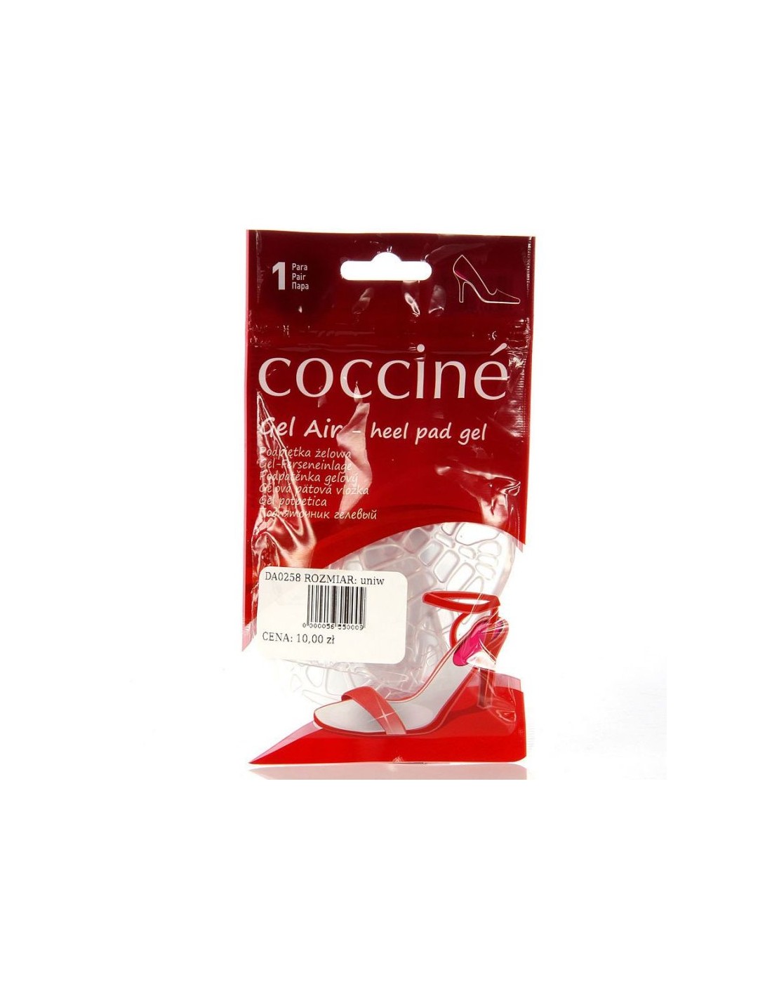 Coccine DA0258 gel heel socks
