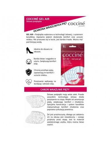 Coccine DA0258 gel heel socks