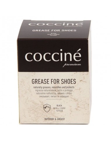 Coccine black fat for grain leather DA0242A