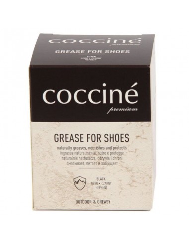 Coccine black fat for grain leather DA0242A