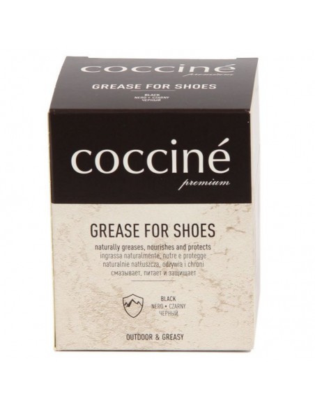 Coccine black fat for grain leather DA0242A