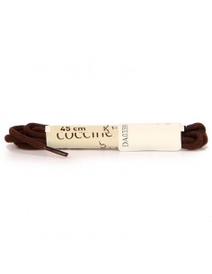 Coccine cotton shoelaces brown 45 cm DA0339B