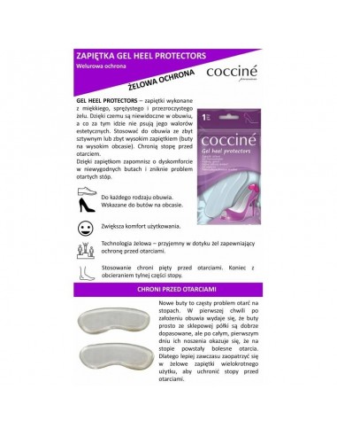 Coccine DA0288 gel heel counter