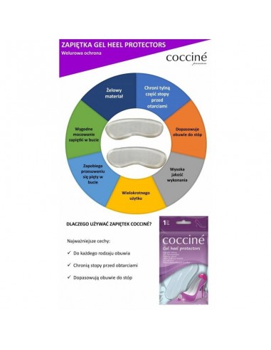 Coccine DA0288 gel heel counter