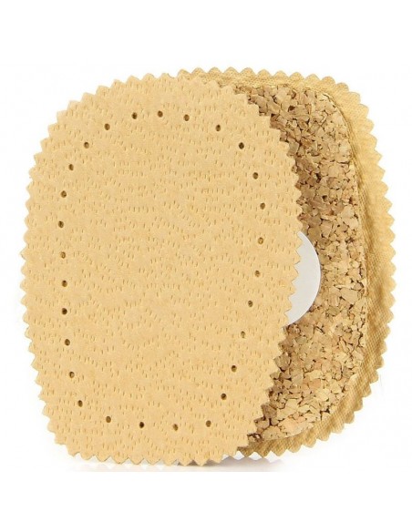 Leather heel inserts for Coccine DA0206 shoes