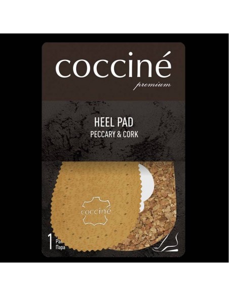 Leather heel inserts for Coccine DA0206 shoes