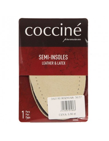 Coccine inserts leather half inserts on latex DA0190